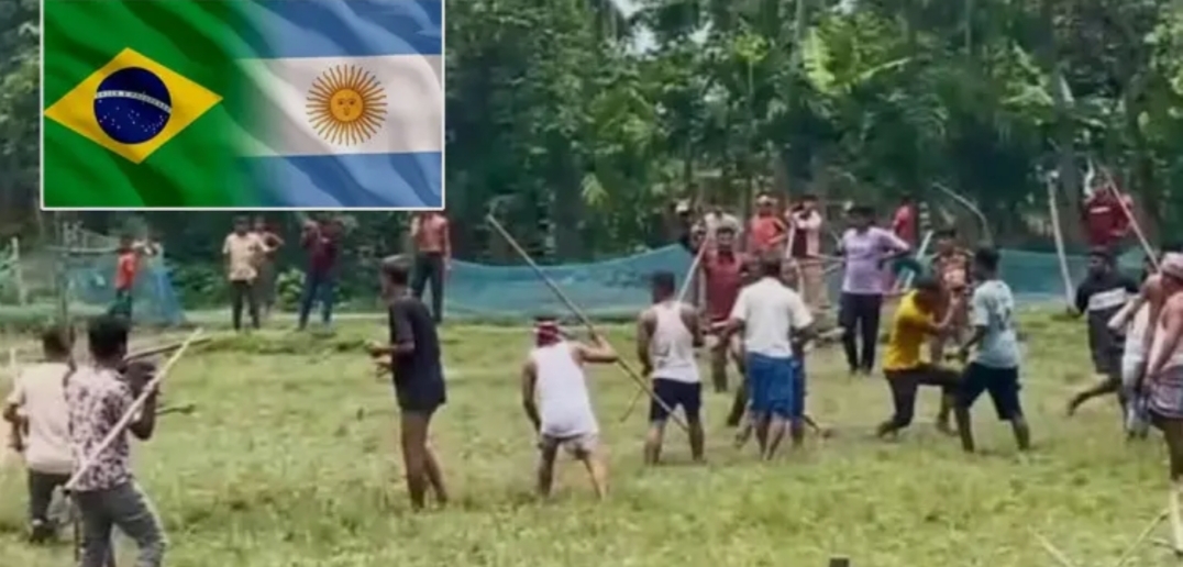 ব্রাজিল-আর্জেন্টিনা যুদ্ধ, হবিগঞ্জে আহত অর্ধশতাধিক