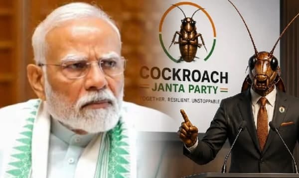 বিজেপি সরকারের বিরুদ্ধে রাজপথে আন্দোলনের ডাক ‘ককরোচ জনতা পার্টি’র