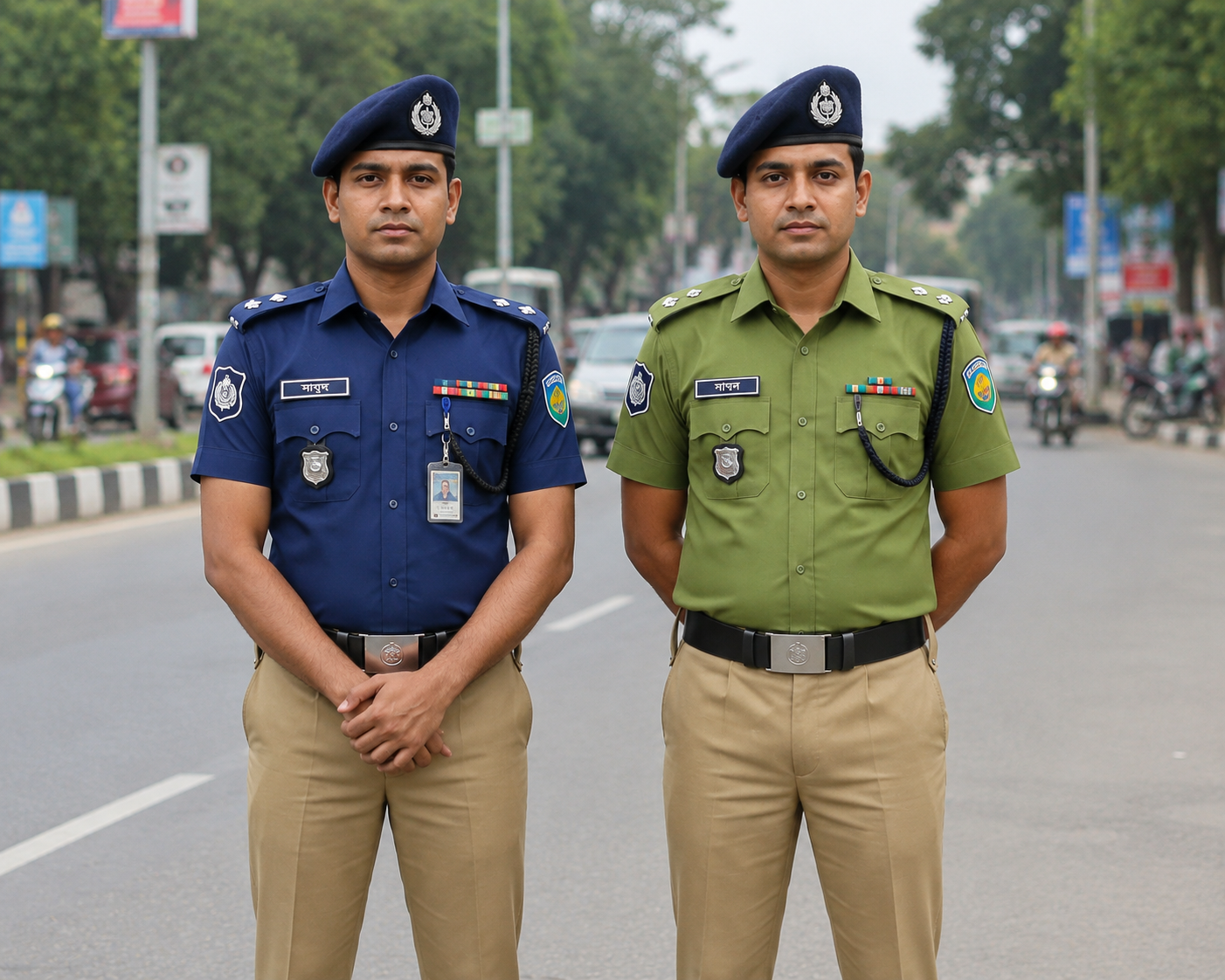 পুলিশের পোশাকে আবার পরিবর্তন, ফিরছে নীল ও জলপাই রঙের শার্ট